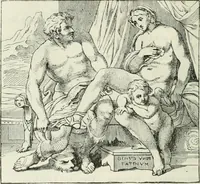 An illustration from Painters, sculptors, architects, engravers and their works : a handbook (1901)