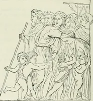 An illustration from Painters, sculptors, architects, engravers and their works : a handbook (1901)