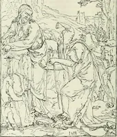 An illustration from Painters, sculptors, architects, engravers and their works : a handbook (1901)
