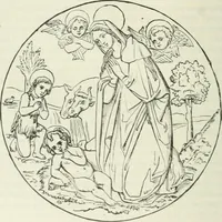 An illustration from Painters, sculptors, architects, engravers and their works : a handbook (1901)