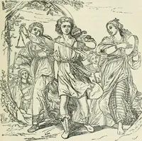An illustration from Painters, sculptors, architects, engravers and their works : a handbook (1901)
