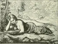 An illustration from Painters, sculptors, architects, engravers and their works : a handbook (1901)