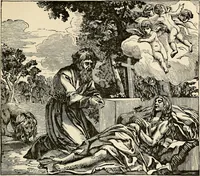 An illustration from Painters, sculptors, architects, engravers, and their works : a handbook (1875)