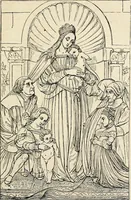 An illustration from Painters, sculptors, architects, engravers, and their works : a handbook (1875)