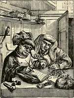 An illustration from Painters, sculptors, architects, engravers, and their works : a handbook (1875)