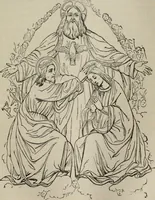 An illustration from Painters, sculptors, architects, engravers, and their works ; a handbook (1876)