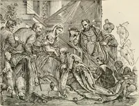 An illustration from Painters, sculptors, architects, engravers, and their works ; a handbook (1876)