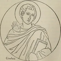 An illustration from Painters, sculptors, architects, engravers, and their works ; a handbook (1876)