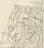 An illustration from Painters, sculptors, architects, engravers, and their works ; a handbook (1876)