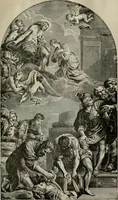 An illustration from Painters, sculptors, architects, engravers, and their works ; a handbook (1876)