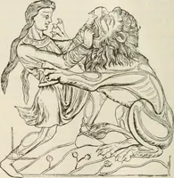 An illustration from Painters, sculptors, architects, engravers, and their works ; a handbook (1876)