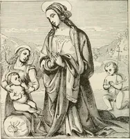 An illustration from Painters, sculptors, architects, engravers, and their works ; a handbook (1876)