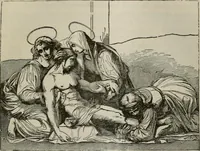 An illustration from Painters, sculptors, architects, engravers, and their works ; a handbook (1876)