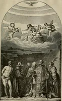 An illustration from Painters, sculptors, architects, engravers, and their works ; a handbook (1876)