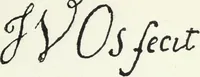 An illustration from Painters and their works: a dictionary of great artists who are not now alive, giving their names, lives, and the prices paid for their works at auctions (1896)