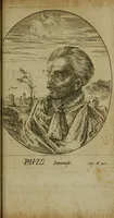 An illustration from The painters voyage of Italy : in which all the most famous paintings of the most eminent masters are particularised, as they are preserved in the several cities of Italy : chiefly related to their altar-pieces, and such other paintings as are ornamental in their churches : and also many choice pictures, kept as jewels, in the palaces of particular persons : whereunto is added that excellent collection of Signior Septale, in his closet at Milan ... (1679)