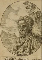 An illustration from The painters voyage of Italy : in which all the most famous paintings of the most eminent masters are particularised, as they are preserved in the several cities of Italy : chiefly related to their altar-pieces, and such other paintings as are ornamental in their churches : and also many choice pictures, kept as jewels, in the palaces of particular persons : whereunto is added that excellent collection of Signior Septale, in his closet at Milan ... (1679)