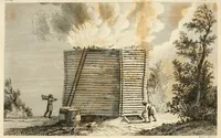 Picture 5 of 8 from The painter and varnisher's guide, or, A treatise, both in theory and practice, on the art of making and applying varnishes, on the different kinds of painting ; and on the method of preparing colours both simple and compound ... (1804), leaf 108