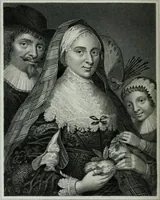 An illustration from Anecdotes of painting in England : with some account of the principal artists, and incidental notes on other arts (1826)