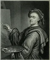 An illustration from Anecdotes of painting in England : with some account of the principal artists, and incidental notes on other arts (1826)