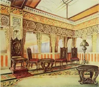 An illustration from Painting and interior decoration (1922)