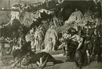 An illustration from Painting of the nineteenth century in Germany, Holland, Scandinavia and Russia (1907)
