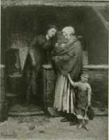 An illustration from Painting of the nineteenth century in Germany, Holland, Scandinavia and Russia (1907)