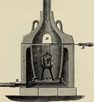 An illustration from Painting on glass and porcelain, and enamel painting : a complete introduction to the preparation of all the colours and fluxes used for painting on glass, porcelain, enamel, faience and stoneware ... (1897)