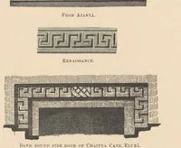 Picture 1 of 9 from The paintings in the Buddhist cave-temples of Ajantâ, Khandesh, India (1896), leaf 10