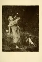 An illustration from Paintings by American artists (1900)