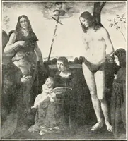 An illustration from Paintings of the Louvre, Italian and Spanish (1905)