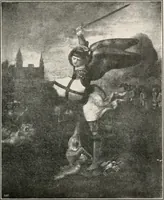 An illustration from Paintings of the Louvre, Italian and Spanish (1905)