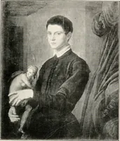 An illustration from Paintings of the Louvre, Italian and Spanish (1905)