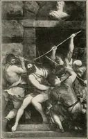 An illustration from Paintings of the Louvre, Italian and Spanish (1905)
