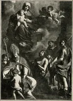 An illustration from Paintings of the Louvre, Italian and Spanish (1905)