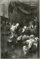 An illustration from Paintings of the Louvre, Italian and Spanish (1905)