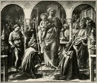 An illustration from Paintings of the Louvre, Italian and Spanish (1905)
