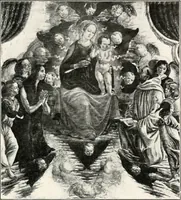 An illustration from Paintings of the Louvre, Italian and Spanish (1905)