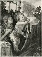 An illustration from Paintings of the Louvre, Italian and Spanish (1905)