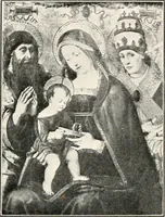 An illustration from Paintings of the Louvre, Italian and Spanish (1905)