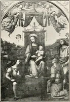 An illustration from Paintings of the Louvre, Italian and Spanish (1905)