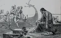 Picture 1 of 94 from Painting, Spanish and French (1890), leaf 7