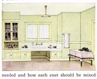 An illustration from Painting your house : how to pick the color, the paint and the painter. (1910)