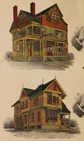 An illustration from Paints and painting : an illustrated pamphlet, containing valuable information for everybody about the painting of buildings .. (1900)
