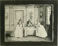 An illustration from Paketovyia tabakerki Imperatorskago farforovago zavoda (1913)
