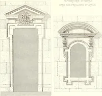 An illustration from Palaces, castles and residences in France: Built from the 15th to the 18th century (1860)