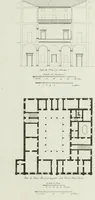 An illustration from Palais, maisons, et autres édifices modernes, dessinés a Rome; : publiés a Paris (1798)