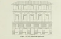 Picture 62 of 111 from Palais, maisons, et autres édifices modernes, dessinés a Rome; : publiés a Paris (1798), leaf 124