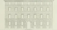 An illustration from Palais, maisons, et autres édifices modernes, dessinés a Rome; : publiés a Paris (1798)