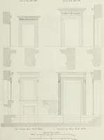 An illustration from Palais, maisons, et autres édifices modernes, dessinés a Rome; : publiés a Paris (1798)